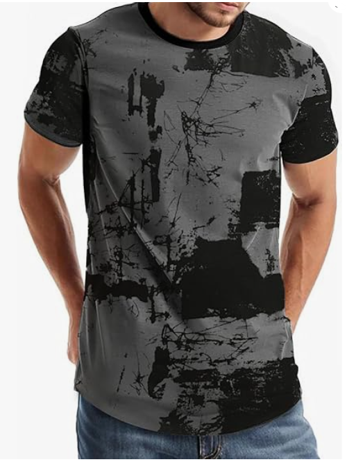 Mens T-Shirts Graphic Fashion T-shirt